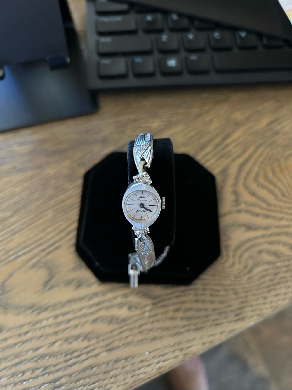 Vintage Jules Jurgensen Ladies 14K Gold Watch | Runs | Original Owner | 1970s